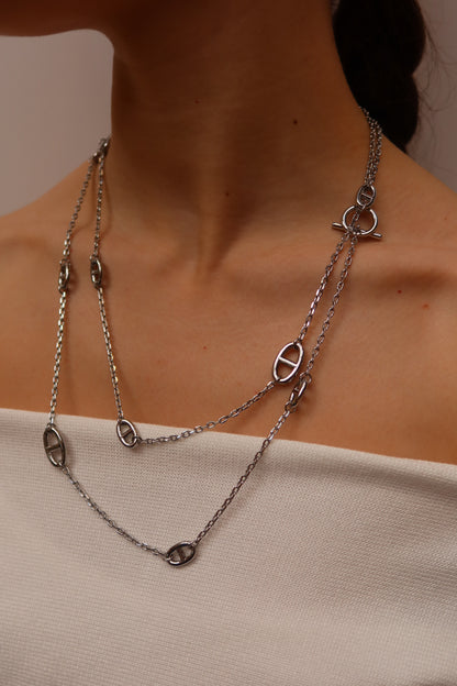 Signature Long Link Necklace