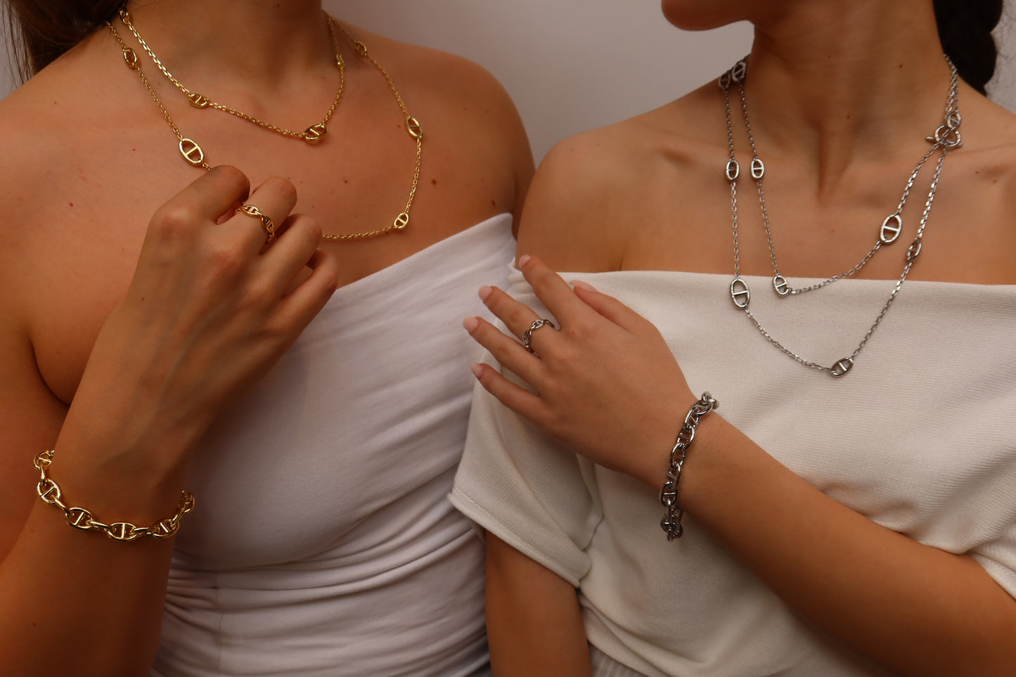 Signature Long Link Necklace