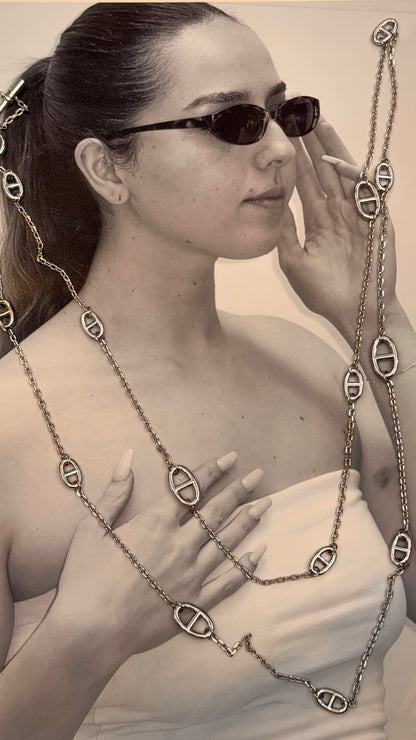 Signature Long Link Necklace