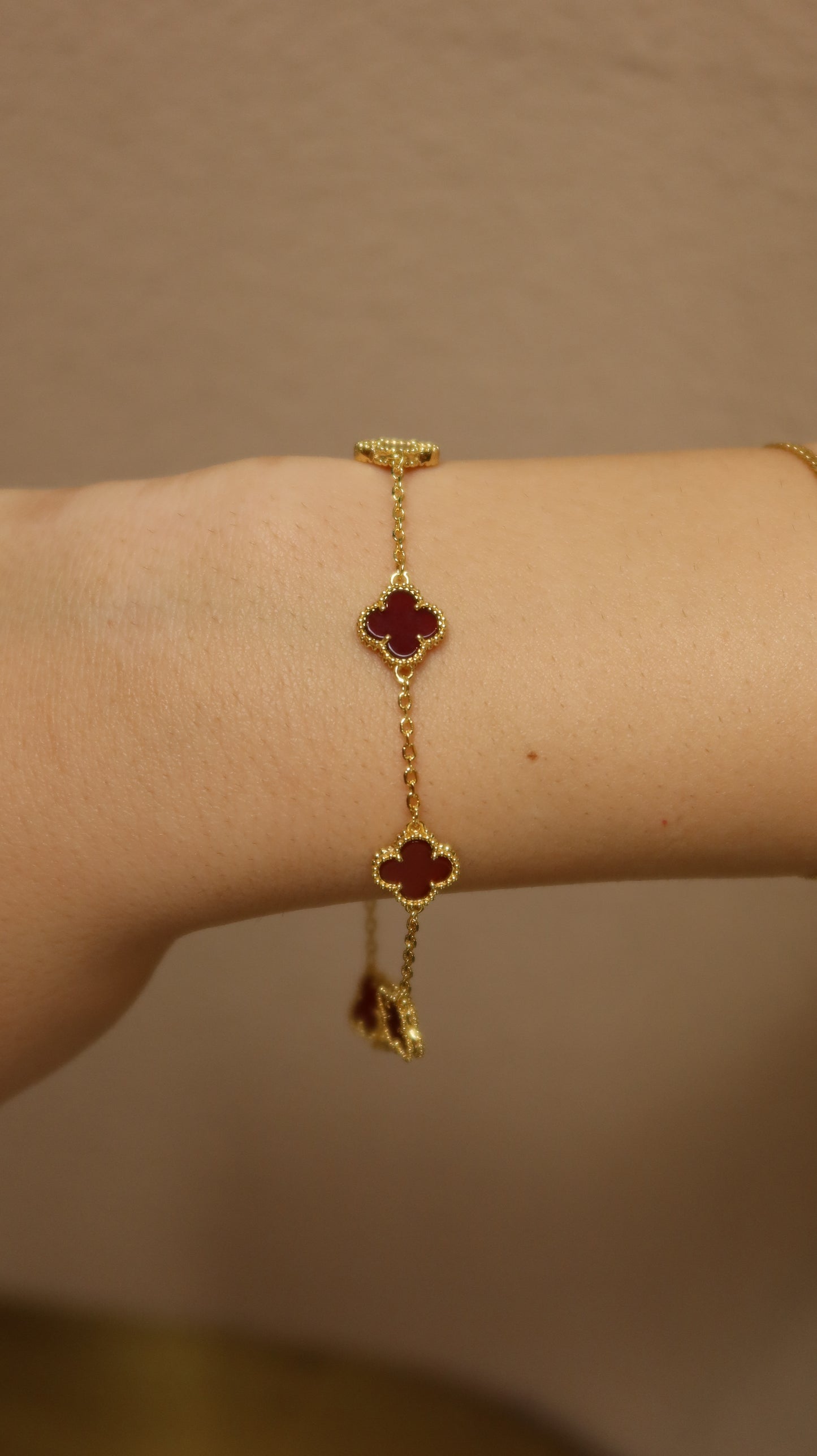 Gold Mini Flower Bracelet