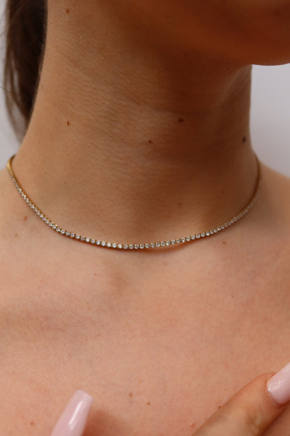 Eternal Shine Rhinestone Necklace