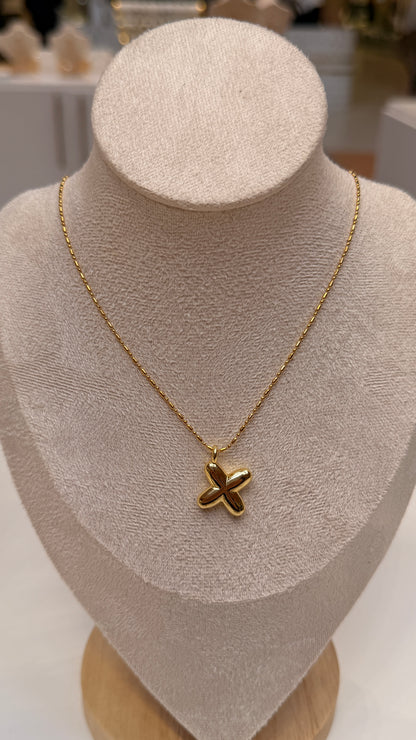 Bubble Initial Necklaces