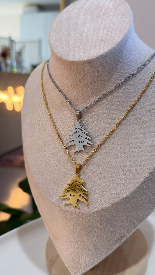 Cedar Tree Necklace