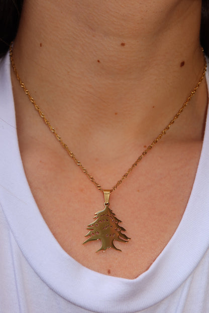 Cedar Tree Necklace
