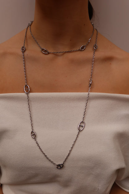 Signature Long Link Necklace