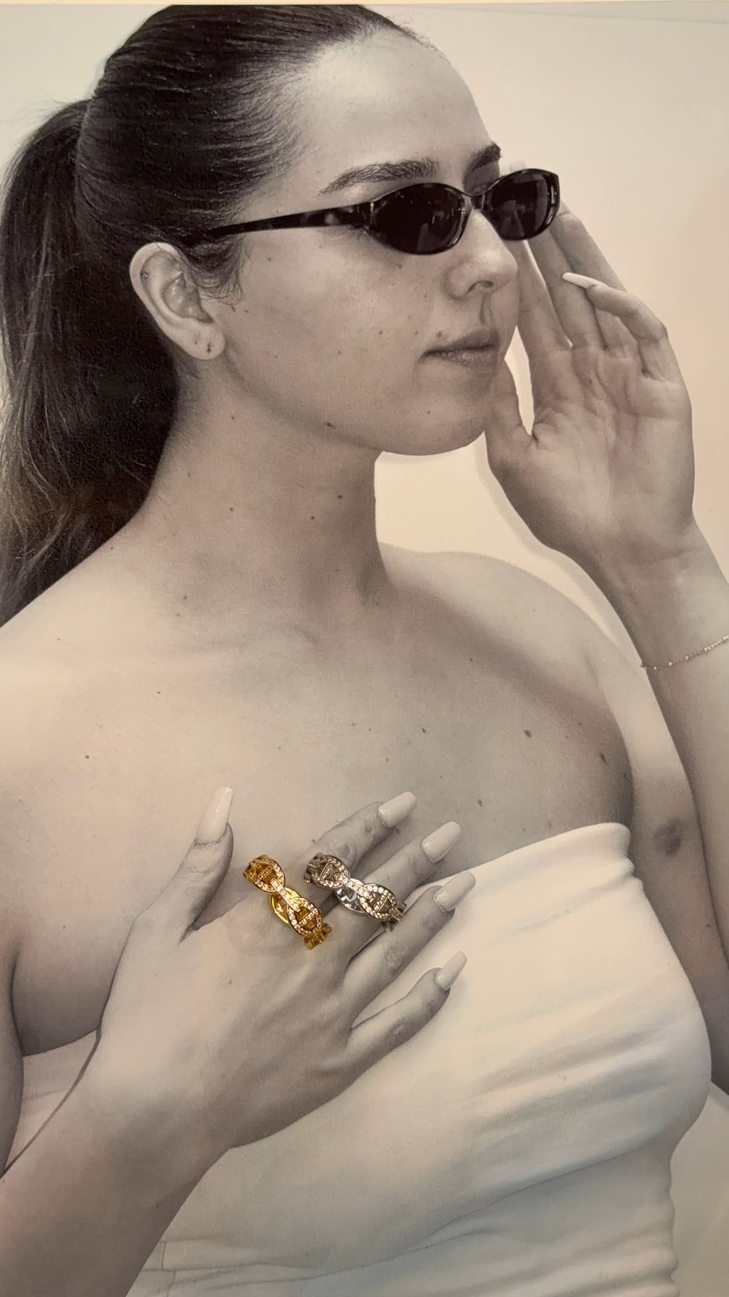 Signature Shine Link Ring