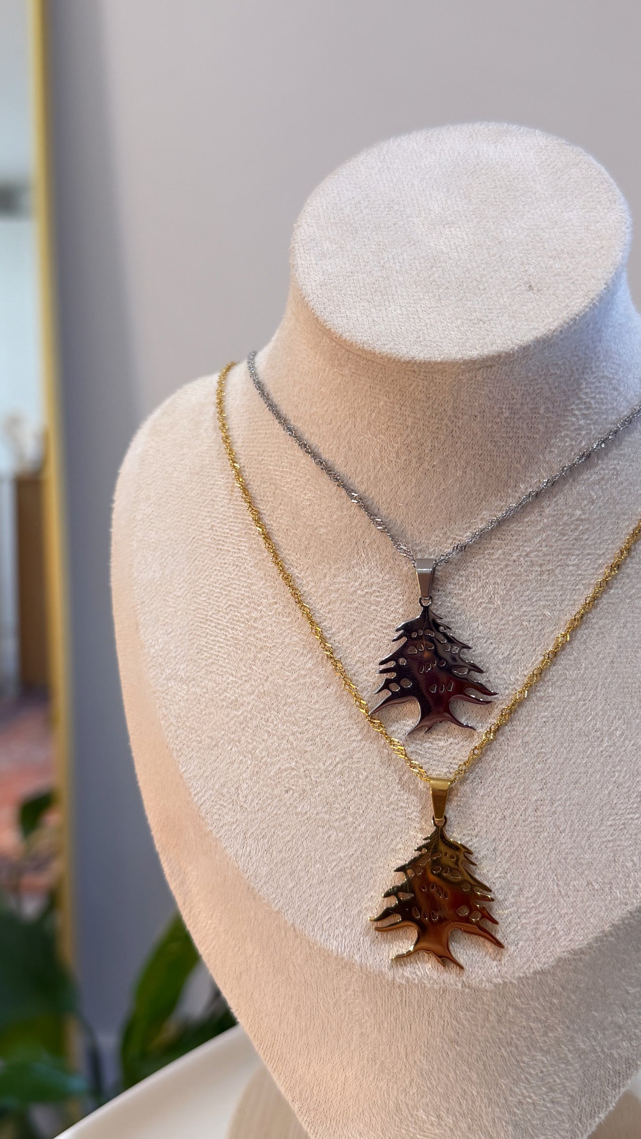 Cedar Tree Necklace