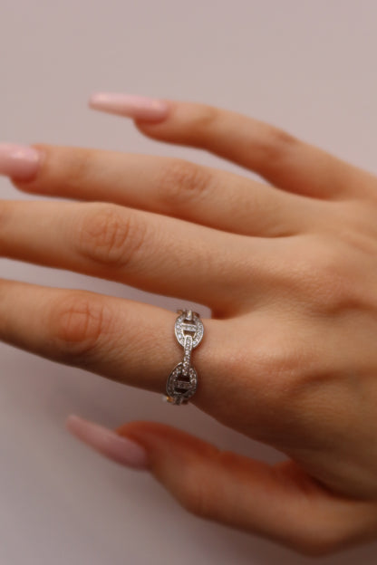 Signature Shine Link Ring