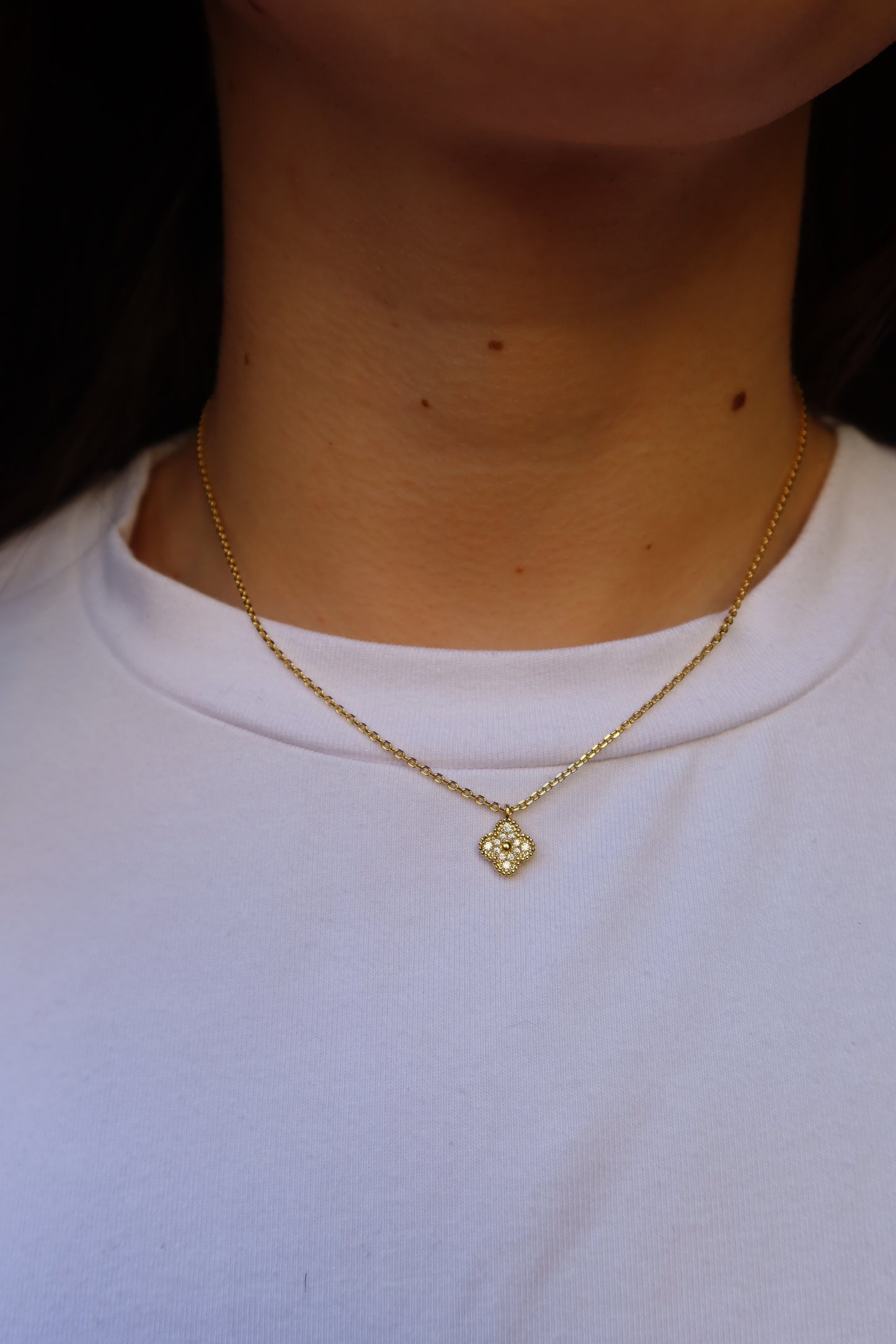 Mini Clover Necklace