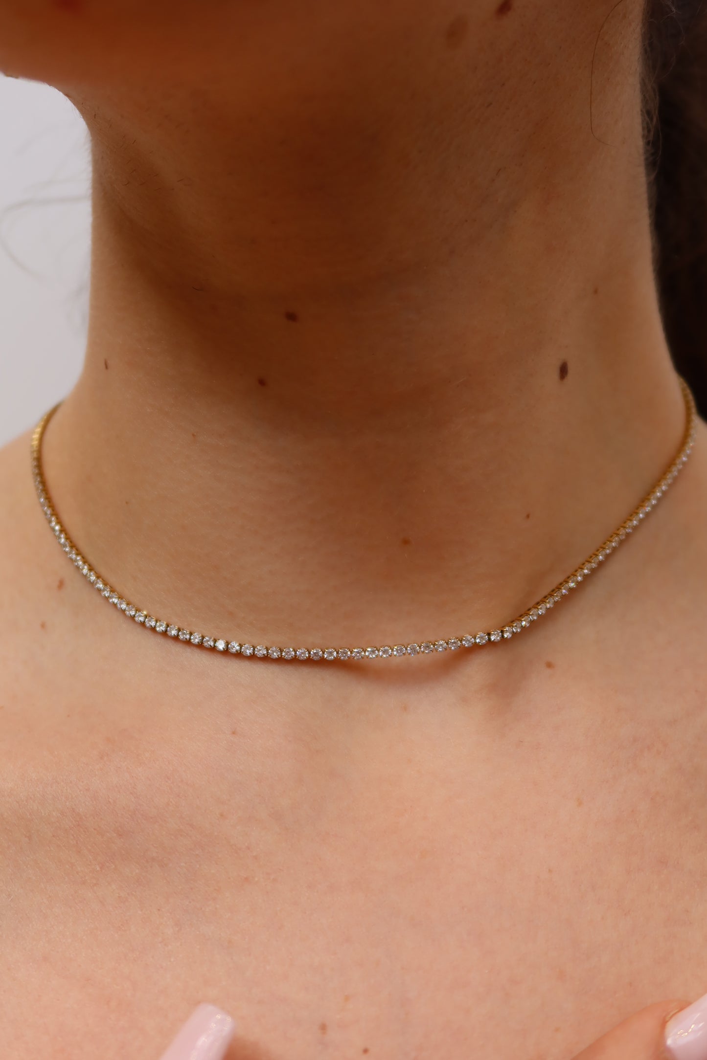 Eternal Shine Rhinestone Necklace