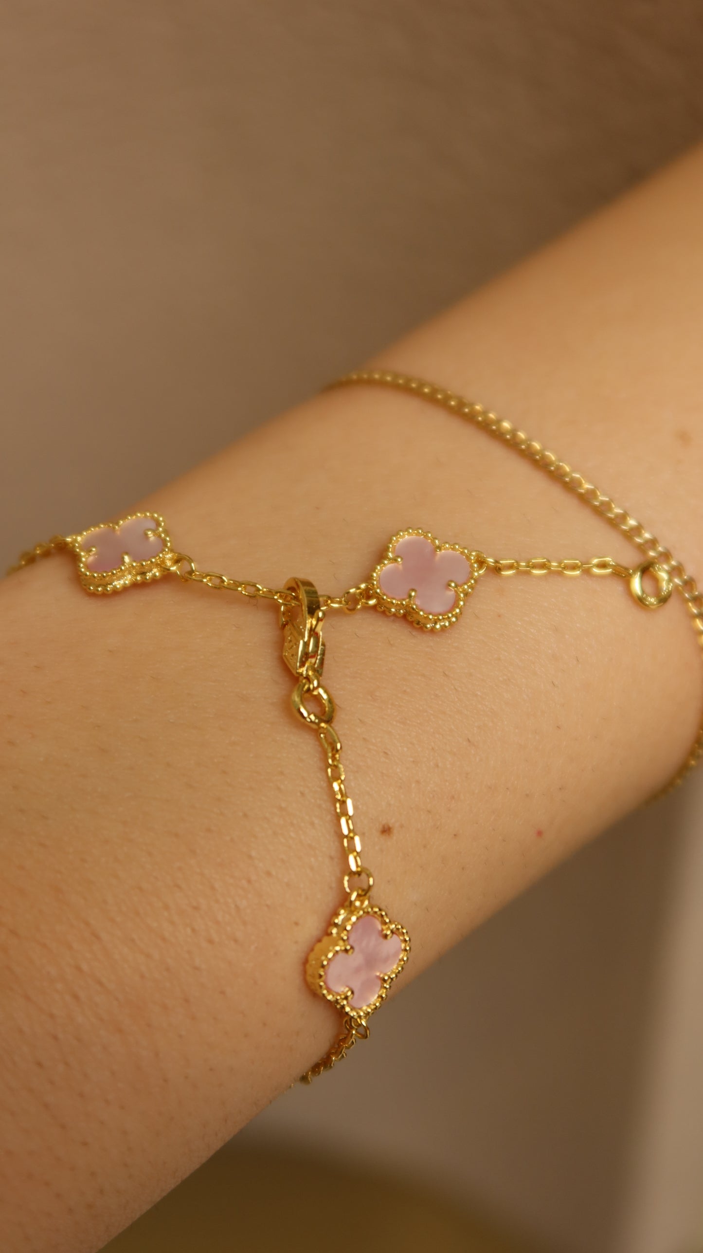 Gold Mini Flower Bracelet