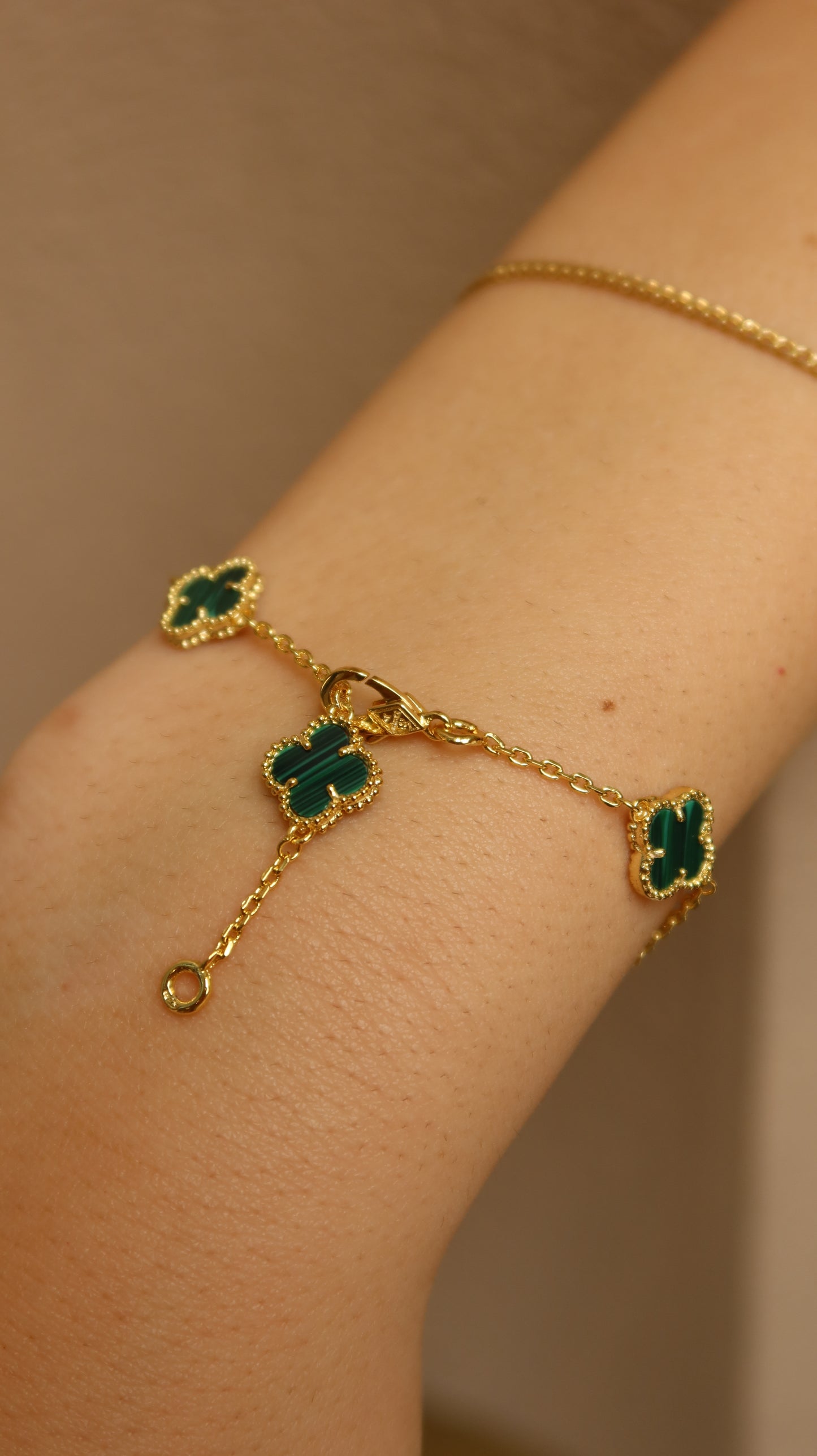 Gold Mini Flower Bracelet
