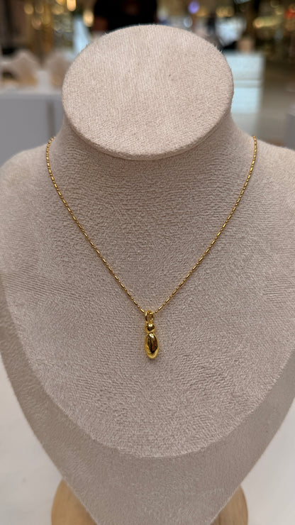 Bubble Initial Necklaces