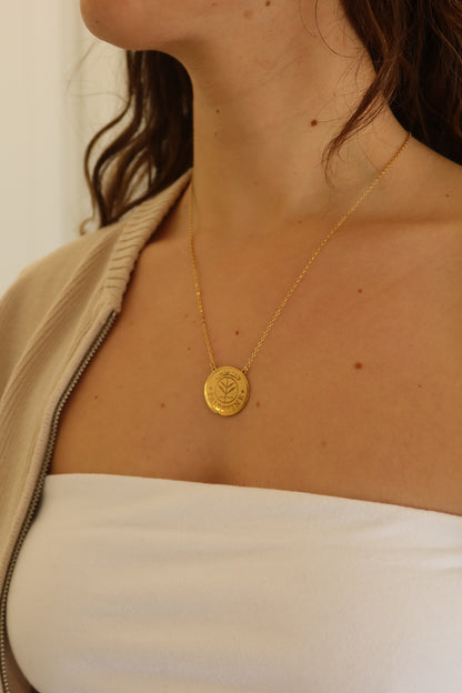 Palestine Coin Necklace