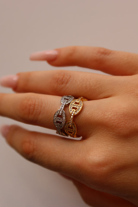 Signature Shine Link Ring