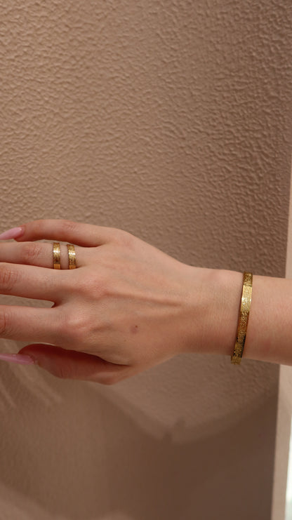 Ayatul Kursi Adjustable Bracelet & Ring Set