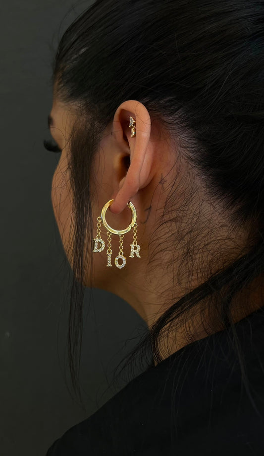 Written Earrings