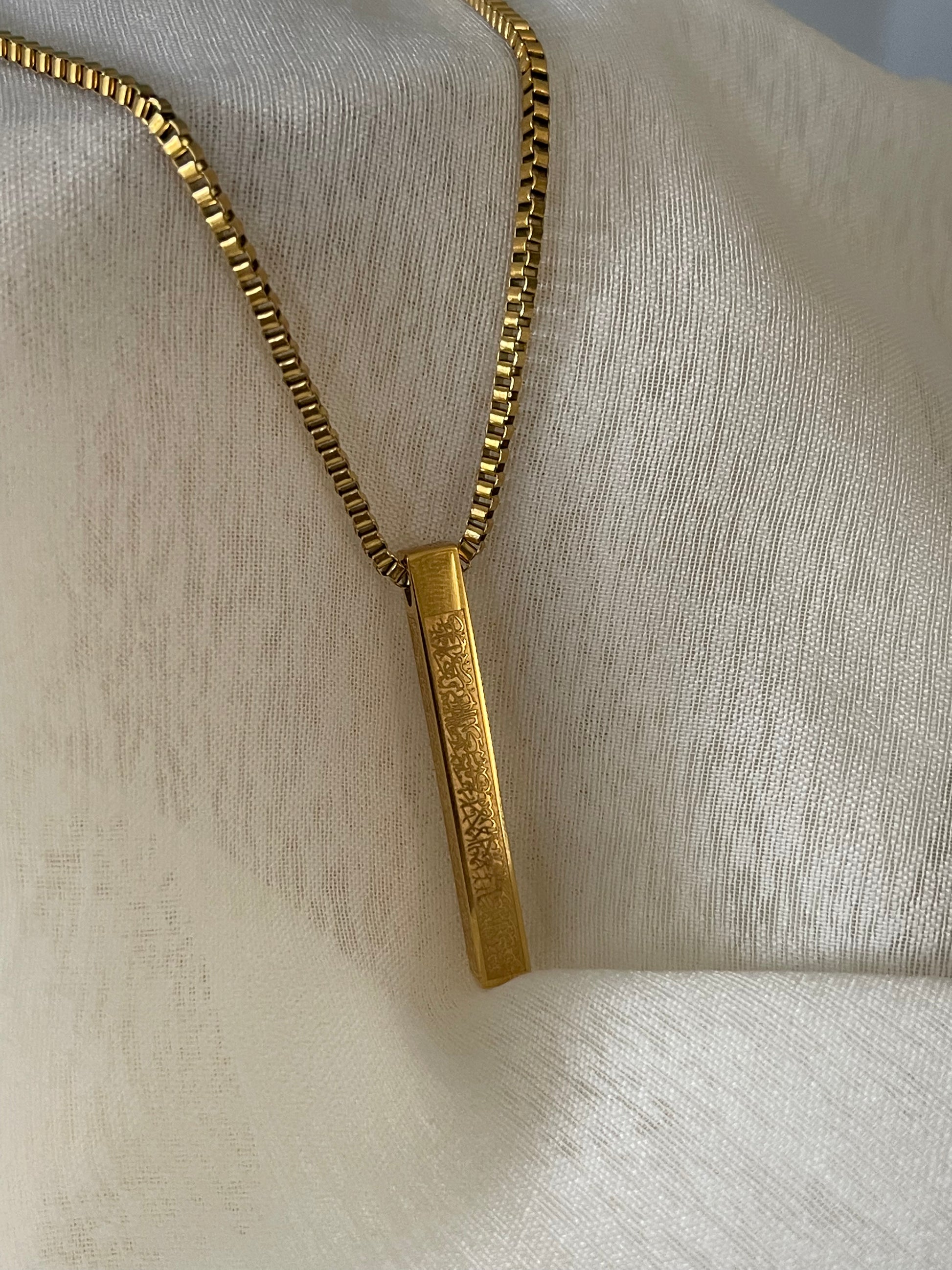 Supreme gold bar chain 2025 real